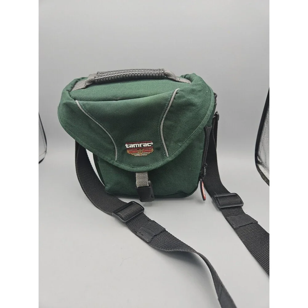 Tamrac Camera Bag 5211 Multiple Pockets 9 X 4 BR Green Case